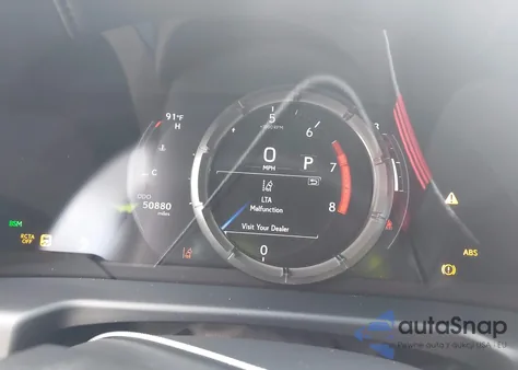 2021 Lexus Es 350 F Sport z USA, uszkodzony, nr VIN 58AGZ1B11MU097793